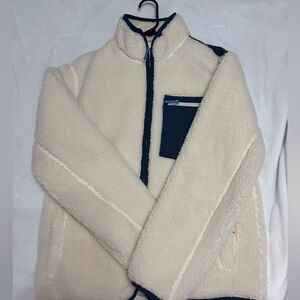NWT! Cream and navy jacket